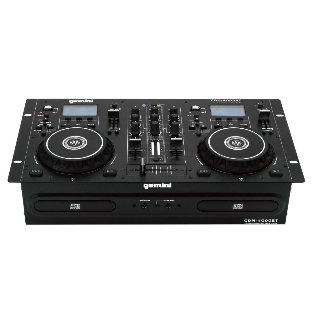 gemini ジェミナイ メディアプレイヤーコンソール オールインワン CDJ MP3 / CD / USB CDM-4000BT CDM4000BT Bluetooth受信機能搭載 国内正規品の画像