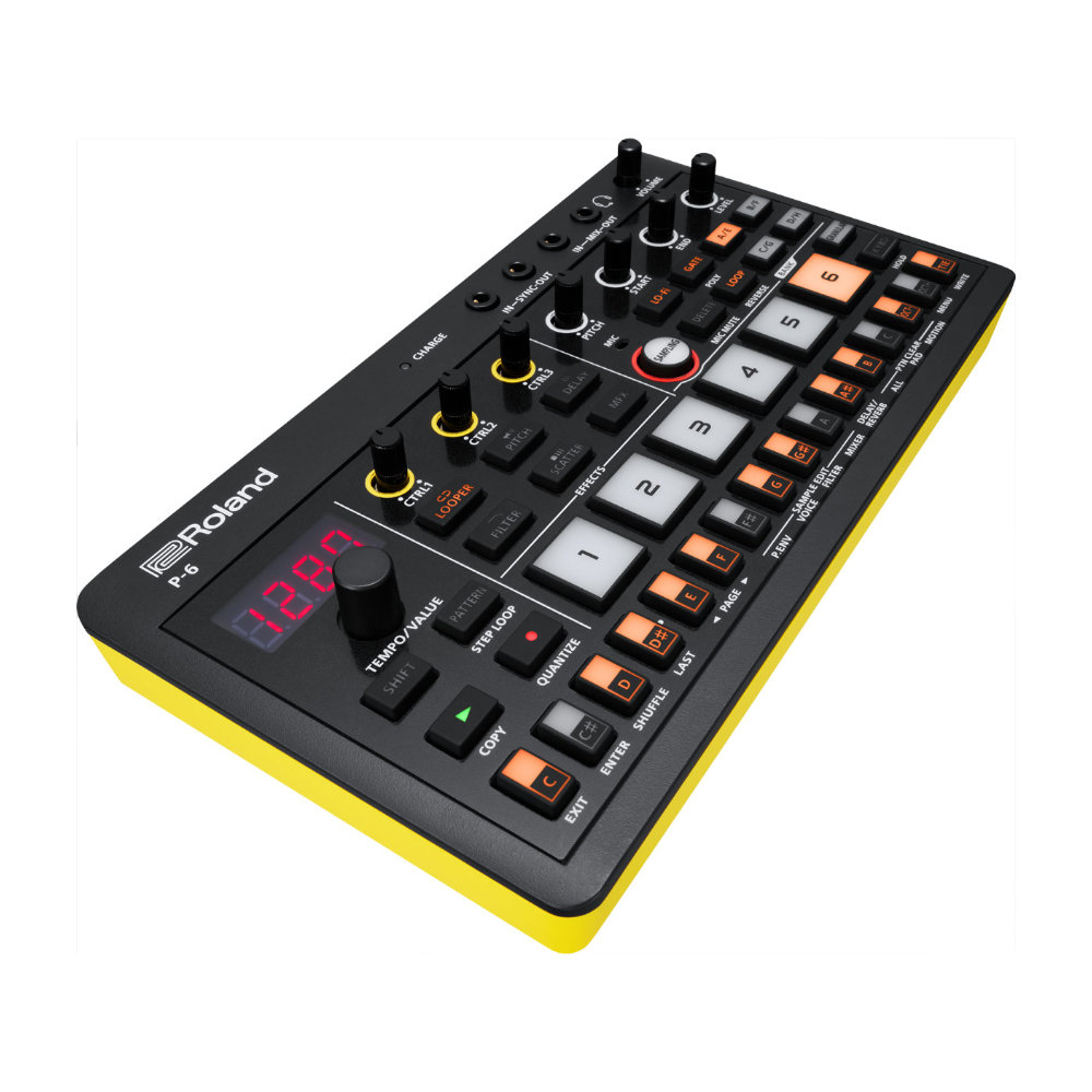 Roland コンパクトサンプラー P-6 小型スピーカーセットの画像