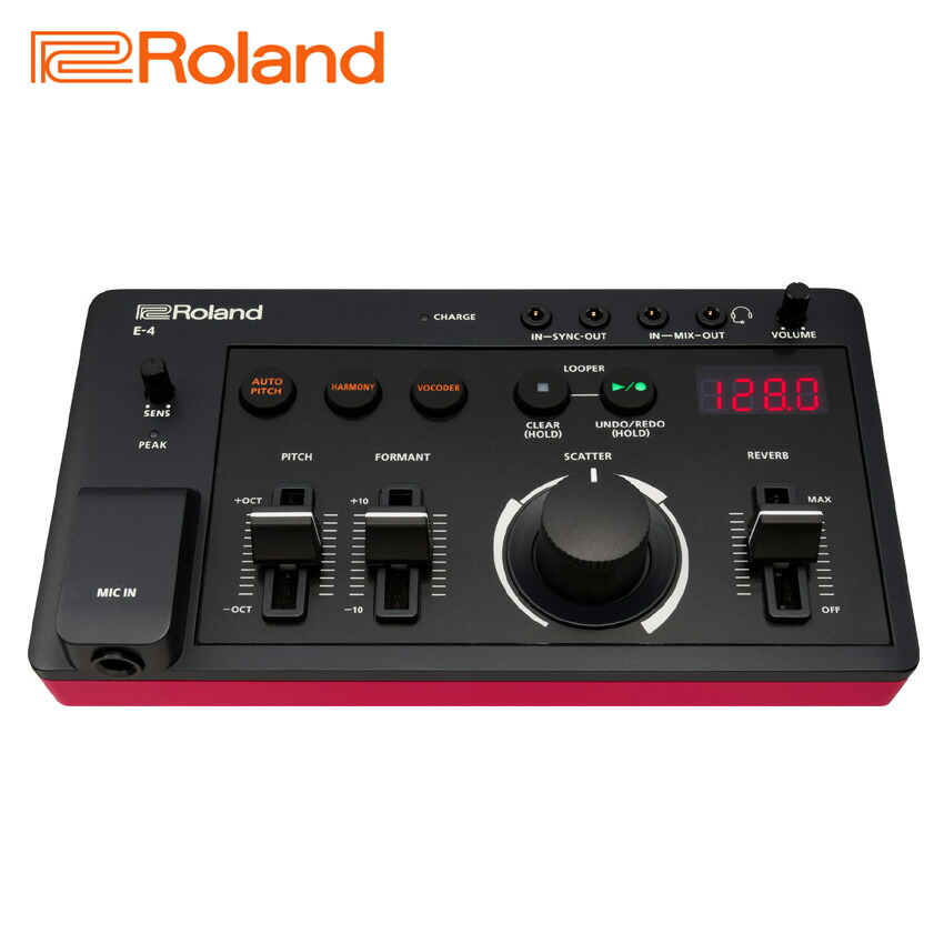 Roland ローランド AIRA アイラ Compact E-4 VOICE TWEAKER ピッチコレクト ボーカルエフェクターの画像