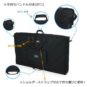 GATOR 60インチテレビ・液晶ディスプレイ 持ち運びケースの画像