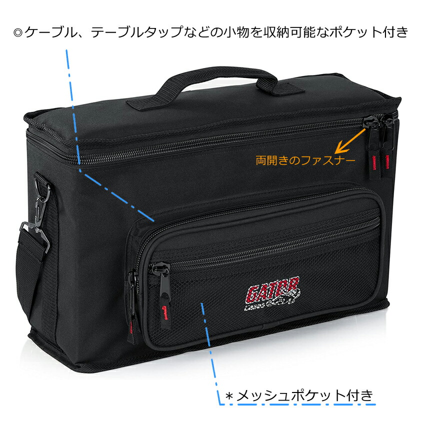 GATOR ワイヤレスシステムケース ハンド2個　ボディパック2個 受信機2台収納ケースの画像