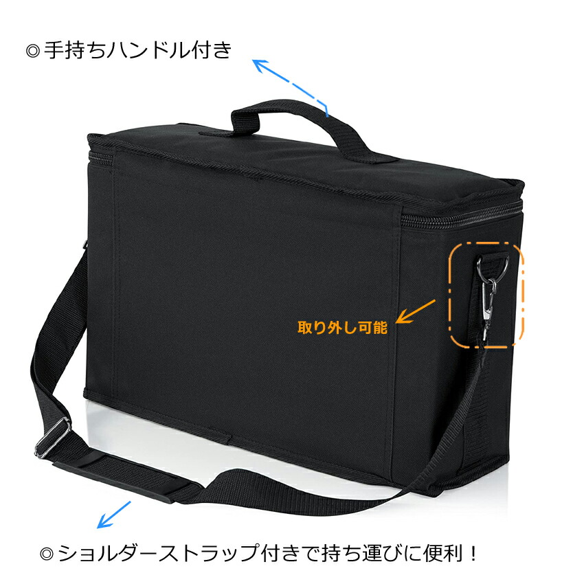 GATOR ワイヤレスマイクケース ハンド5本 小物入れ付 マイクケースの画像