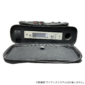 GATOR ワイヤレスマイクケース 受信機1台・ハンドマイク1本収納可能 汎用の画像