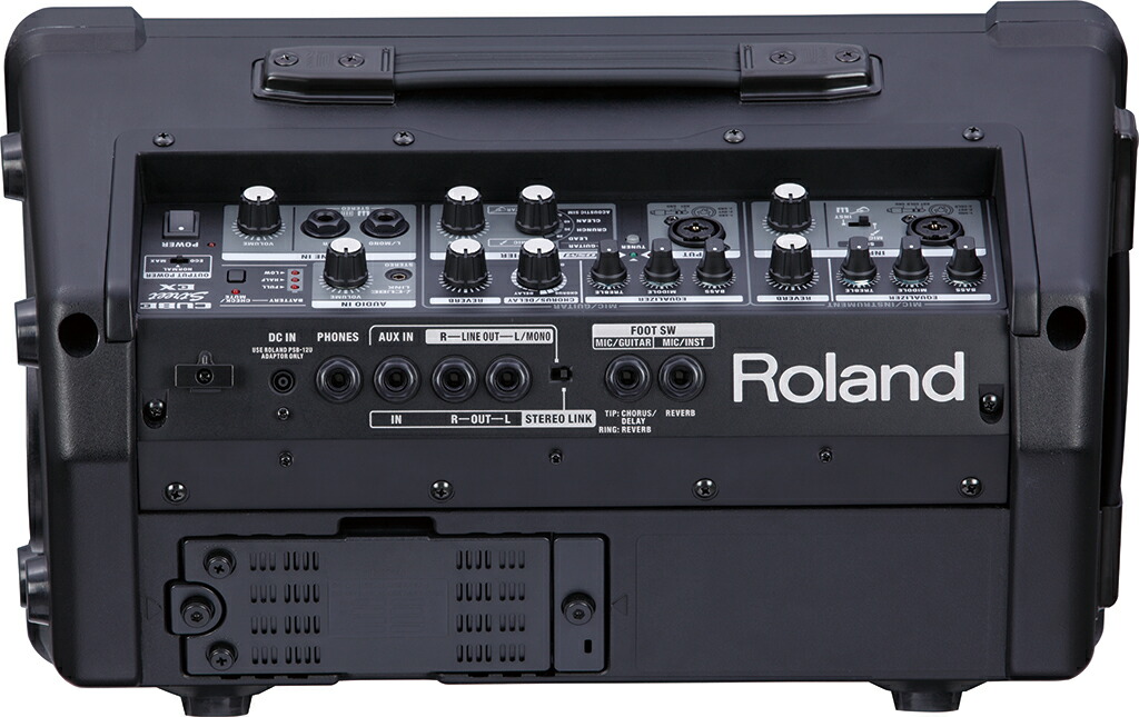 ケース付き　Roland 簡易PAセット 出力50W (ワイヤレスヘッドマイク・ピンマイク・ハンドマの画像