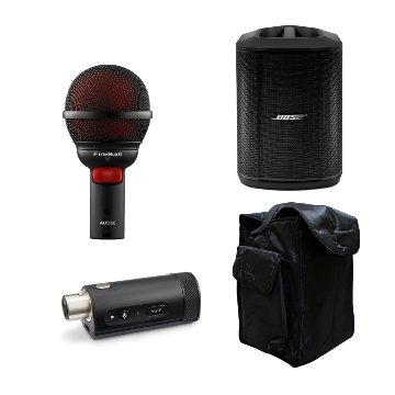 BOSE 簡易PAセット S1 Pro + (ケース/マイク/XLRワイヤレスアダプターセット)の画像