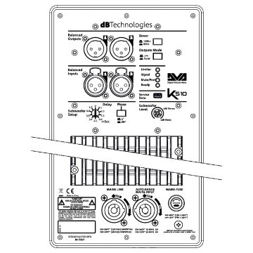dBTechnologies DVA KS10 パワードサブウーファー 1台の画像