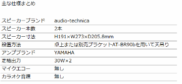 ワイヤレスマイク2本付き スピーカーセット 音響設備 カラオケ設備の画像