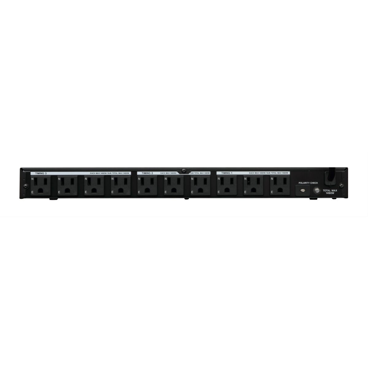 TASCAM パワーディストリビュータ AV-P250S (3段階遅延電源ON機能付)の画像