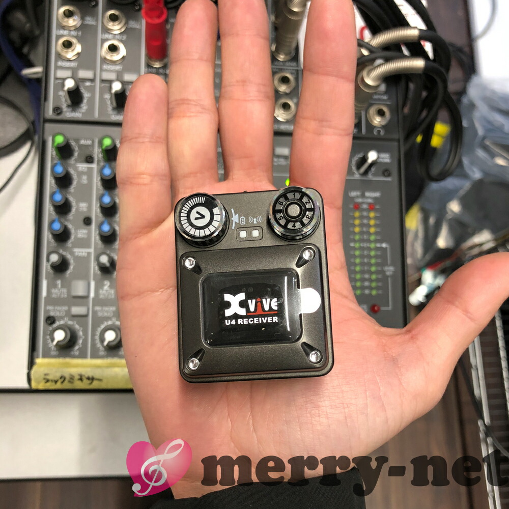 充電器付■Xvive XV-U4 インイヤーモニター ワイヤレス送受信機セットの画像