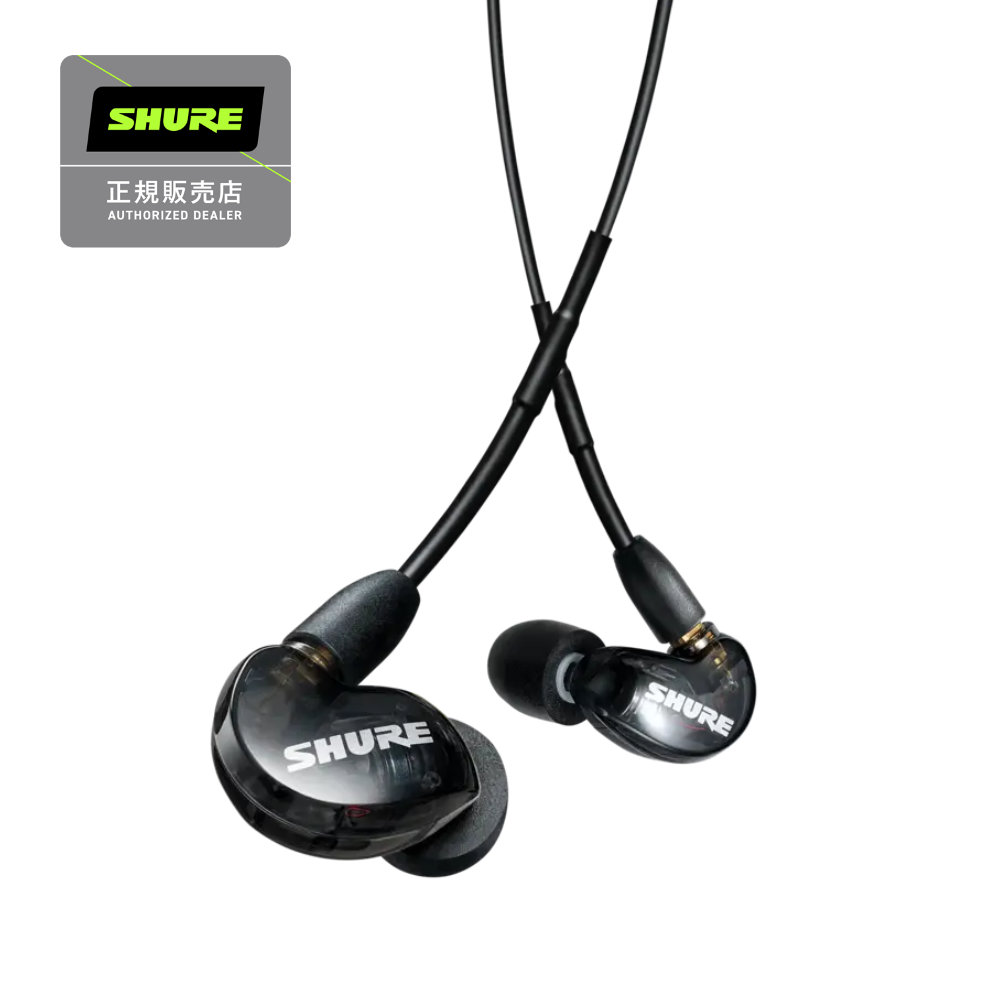 SHURE イヤホン SE215 K A ブラック 電子楽器のモニタリングにもの画像