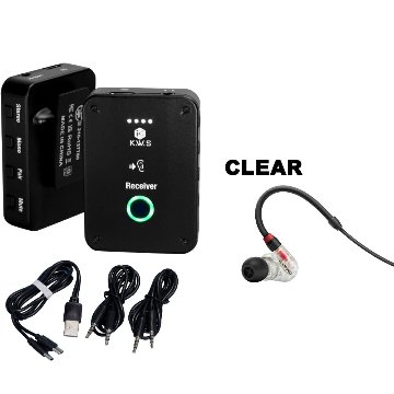 SENNHEISER ゼンハイザー IE100 Pro   CLEAR 付き KWS ワイヤレスイヤモニ 送受信機セットの画像