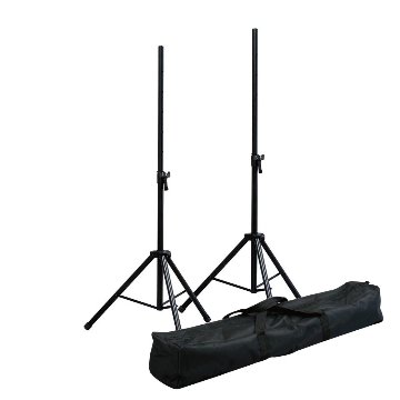 KIKUTANI キクタニ スピーカースタンド KPS-80 径35mm KPS-80 KPS80 スチール製 2本1組 7.3kg キャリングバッグ付き 高さ6段階調節 1,770～1,170mmの画像