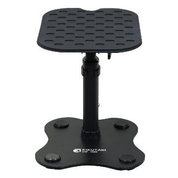 KIKUTANI キクタニ モニタースピーカー スタンド MOS5 2本1組 耐荷重 7.2kg 4段階調節 239 / 256 / 277 / 288mm 天板サイズ 220 x 180mmの画像