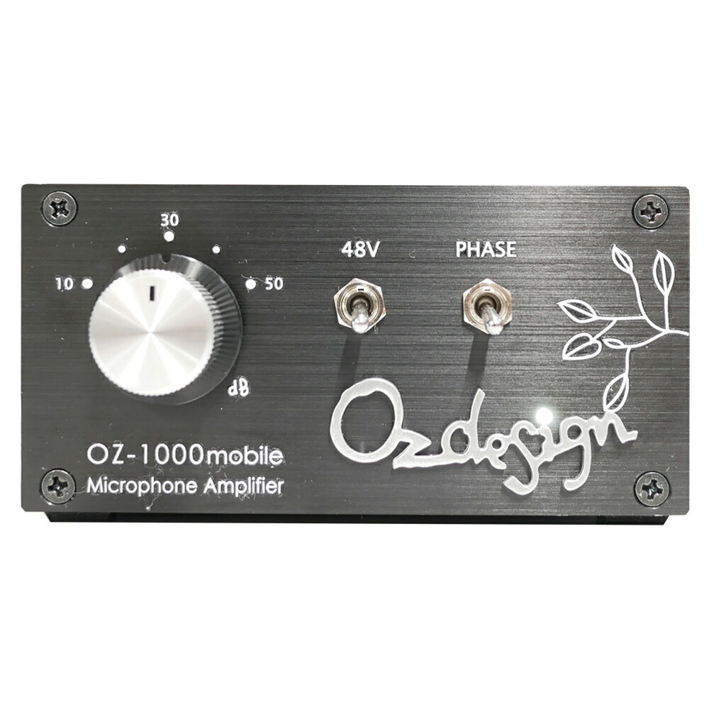 oz design マイクプリアンプ OZ-1000mobile　ソフトケースセットの画像