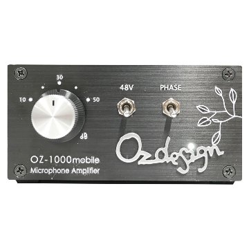 oz design マイクプリアンプ OZ-1000mobile　ソフトケースセットの画像
