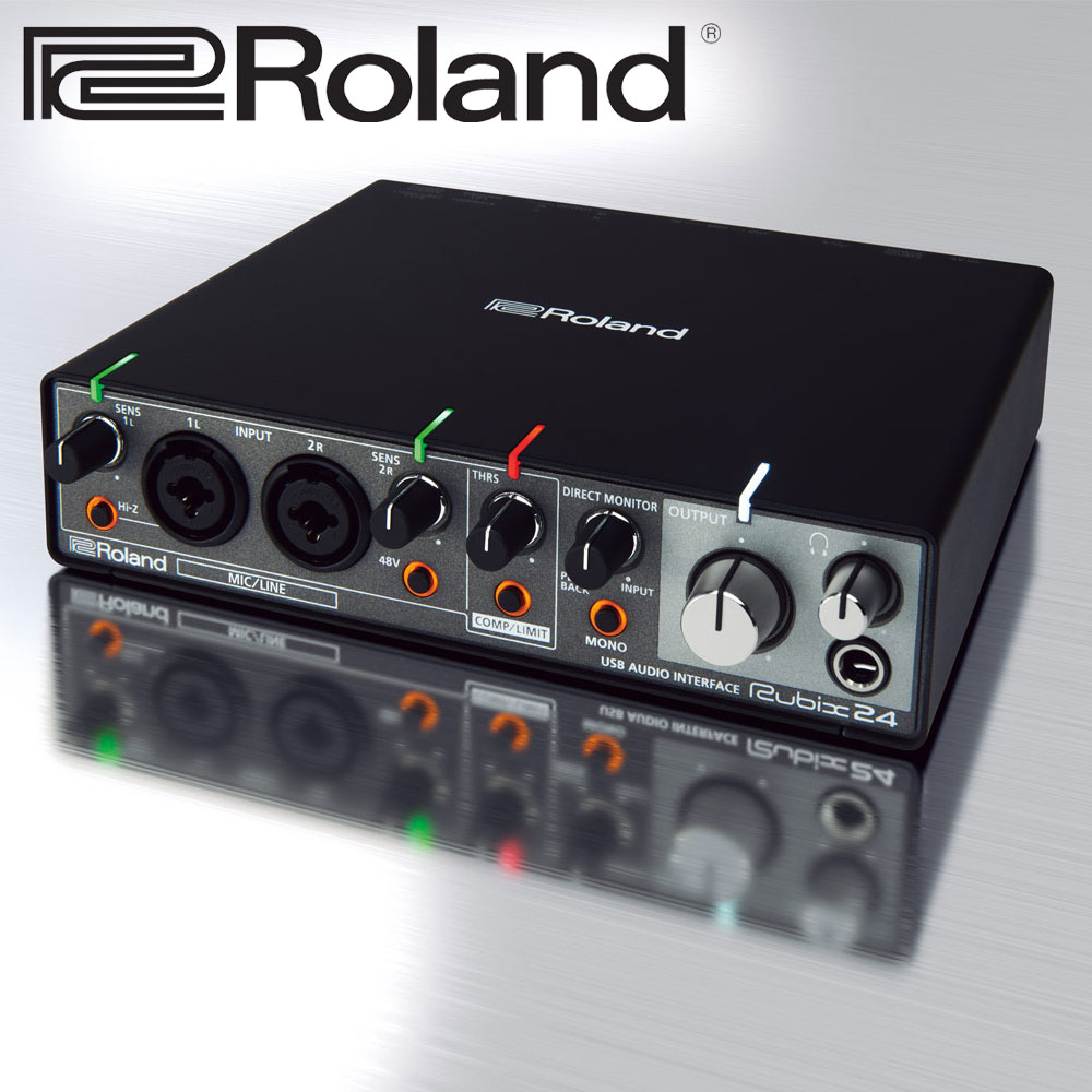 Roland ローランド USBオーディオインターフェイス Rubix24の画像