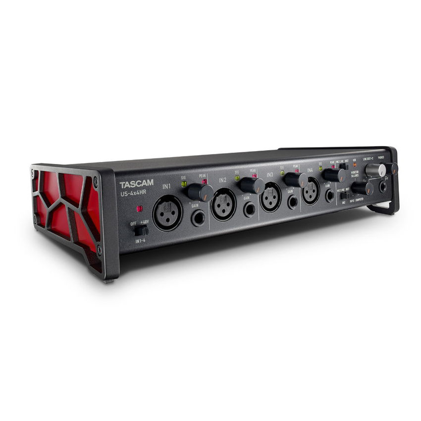 TASCAM USBオーディオインターフェイス US-4x4 HRの画像