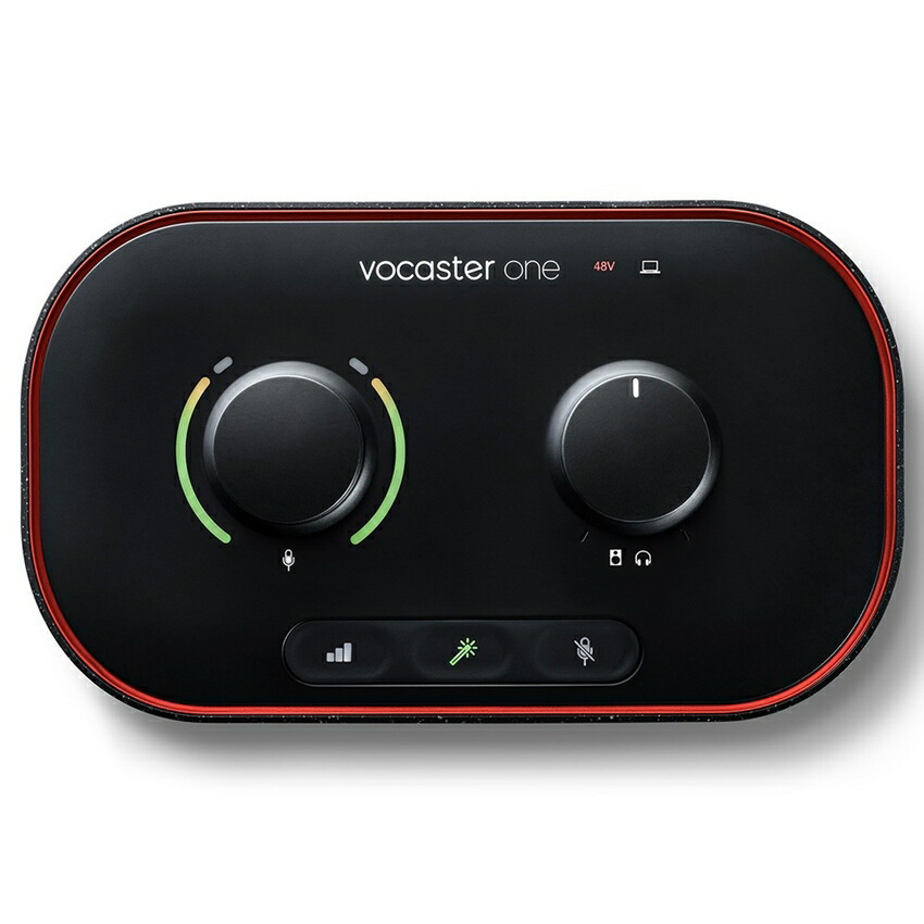 Focusrite Vocaster ONE　配信セット (audio-technica AT2020セット)の画像