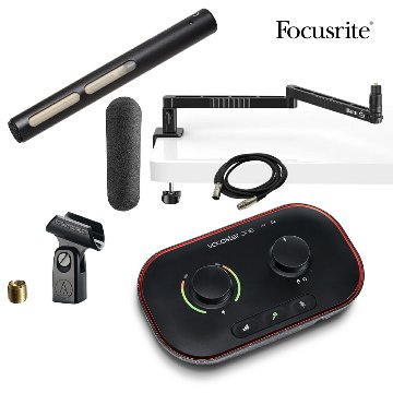 Focusrite Vocaster ONE　配信セット (ガンマイクセット)の画像