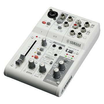 YAMAHA ヤマハ AG03MK2 ホワイト 配信用ミキサーの画像