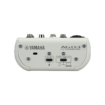 YAMAHA ヤマハ AG03MK2 ホワイト 配信用ミキサーの画像