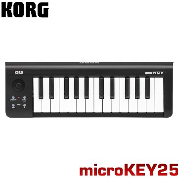 KORG microkey-25 MIDIキーボード コルグ コントローラーの画像