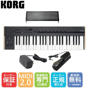 ペダルセット■KORG MIDIキーボード Keystage 49 49鍵盤の画像