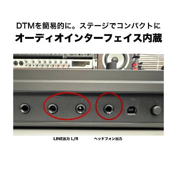 ACアダプター付き■KORG MIDIキーボード Keystage61 61鍵盤 USB MIDI コルグの画像
