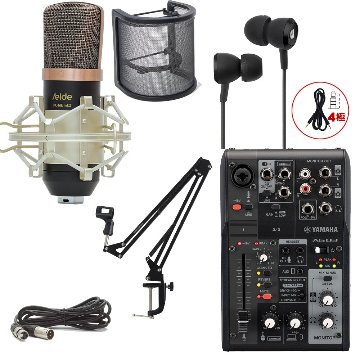 YAMAHA AG03mk2 BK + .コンデンサーマイクセット Seide PC-Me mk2の画像