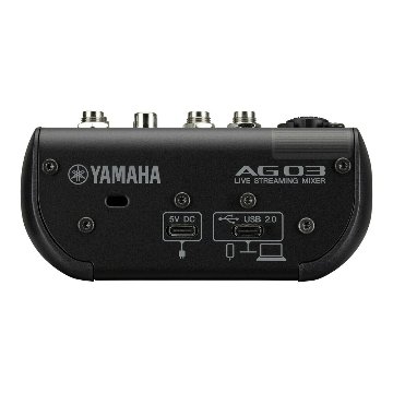 YAMAHA AG03mk2 BK + .コンデンサーマイクセット Seide PC-Me mk2の画像