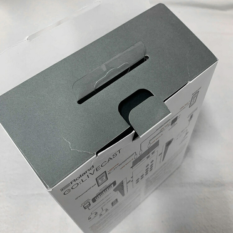 中古品 Roland GO LIVE CAST スマートフォン用オーディオインターフェイスの画像