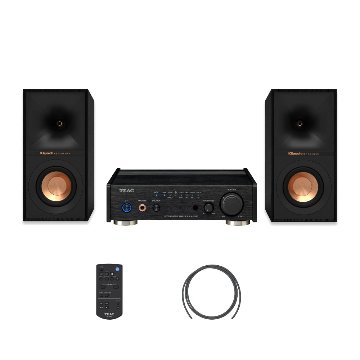 TEAC AI-303 B + ブックシェルフスピーカーセットの画像
