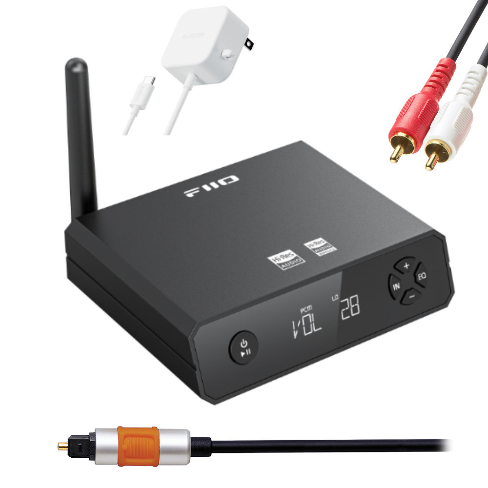 カラオケアンプとテレビの接続に最適なDAコンバーターとケーブルのセット Bluetoothにも対応の画像