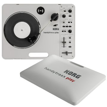 KORG handytraxx play ハンディトラックス ポータブル・レコードプレイヤーの画像