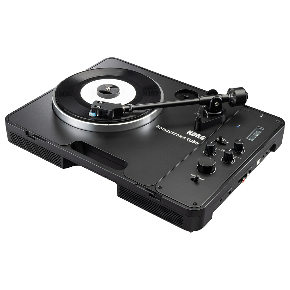 KORG handytraxx tube PHONOアンプに次世代真空管搭載 ハンディトラックス チューブの画像