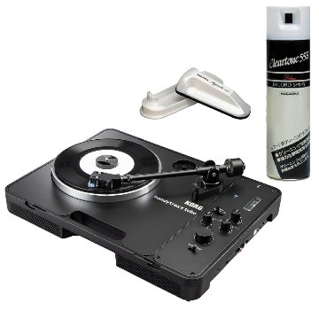 KORG handytraxx tube + 静電気除去 レコードクリーナー2種セットの画像