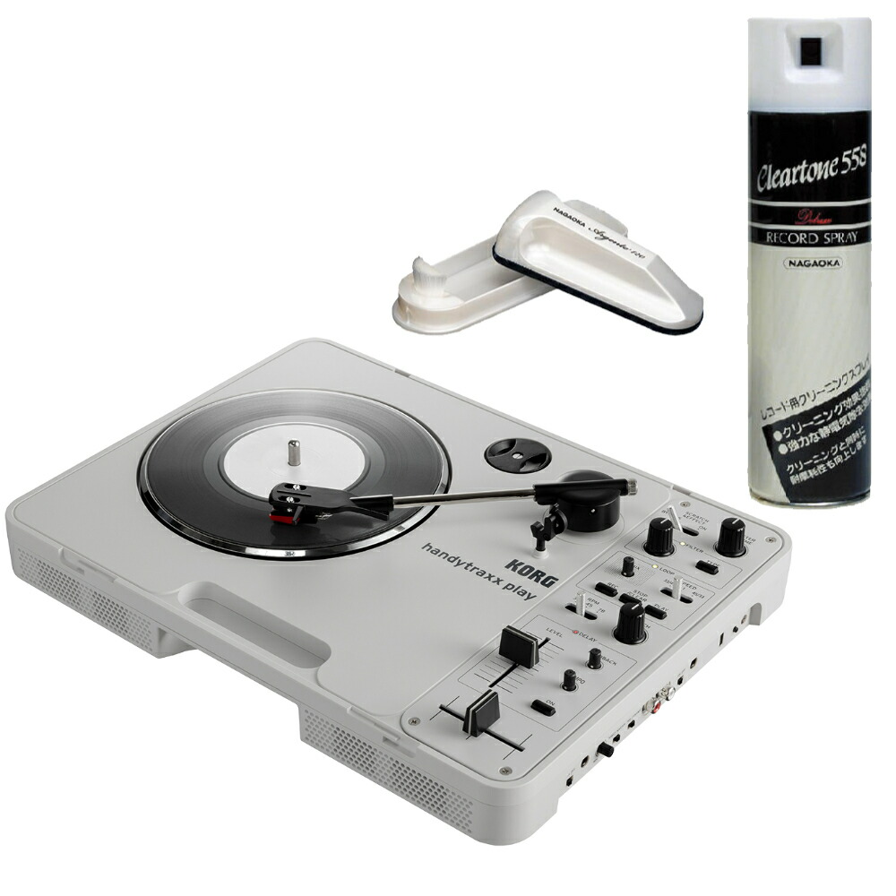 KORG handytraxx play クリーナーセット (レコードクリーナー付きセット)の画像