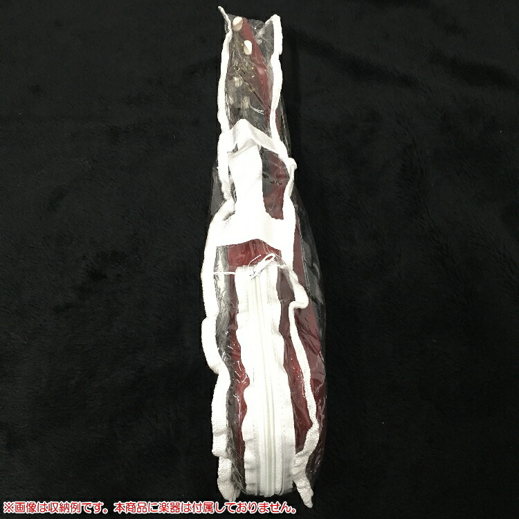 【アウトレット品】ソプラノウクレレ用 ソフトケース クリア/透明 持ち運びに便利な持ち手付き♪ の画像