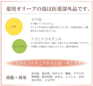 オリーブバス体験セット オリーブの湯4種 ボディ＆ヘアケア付の画像