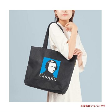 ラージトート イジンクラスラージトート トートバッグ エコバッグ 手提げ袋付 音楽 ピアノ 発表会 記念品の画像