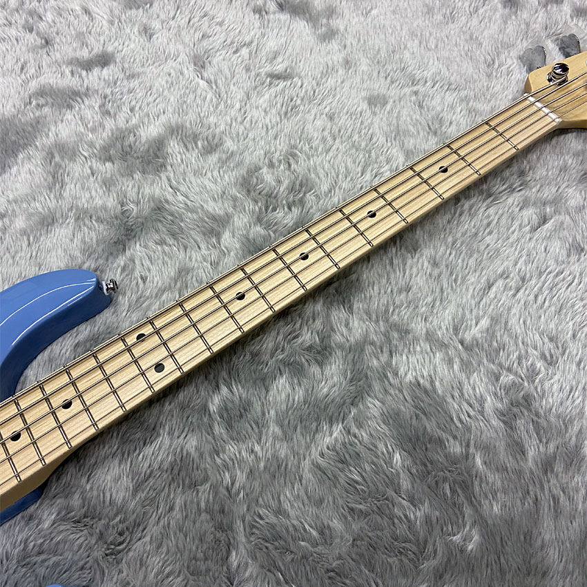 Sterling by MUSIC MAN エレキベース Ray5 Chopper Blue 5弦ベース スティングレイ スターリンの画像