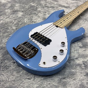 Sterling by MUSIC MAN エレキベース Ray5 Chopper Blue 5弦ベース スティングレイ スターリンの画像