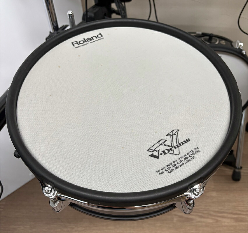【ヘッドホンプレゼント】ローランド 電子ドラム 上位機種 TD-30K中古 セット「椅子、ハイハットスタンド、キックペダル付」Roland TD-25やTD-27はTD-30を継承した音源です。の画像