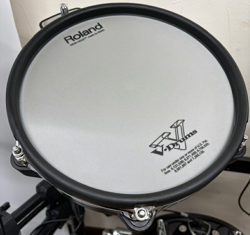 【ヘッドホンプレゼント】ローランド 電子ドラム 上位機種 TD-30K中古 セット「椅子、ハイハットスタンド、キックペダル付」Roland TD-25やTD-27はTD-30を継承した音源です。の画像