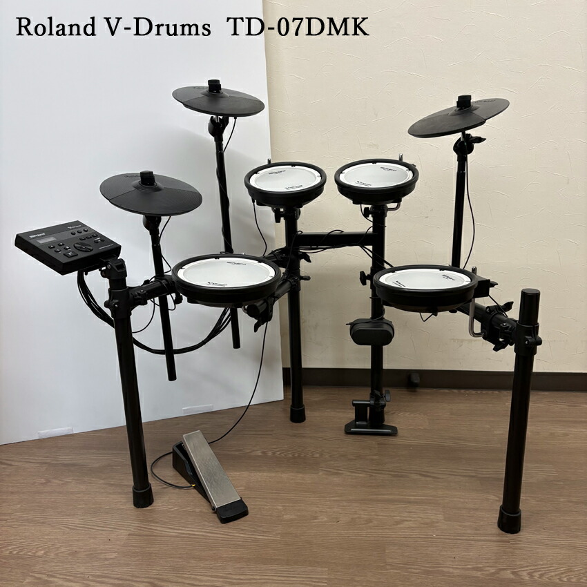 【展示品】Roland 電子ドラム TD-07DMK ローランド 電子ドラムセットの画像