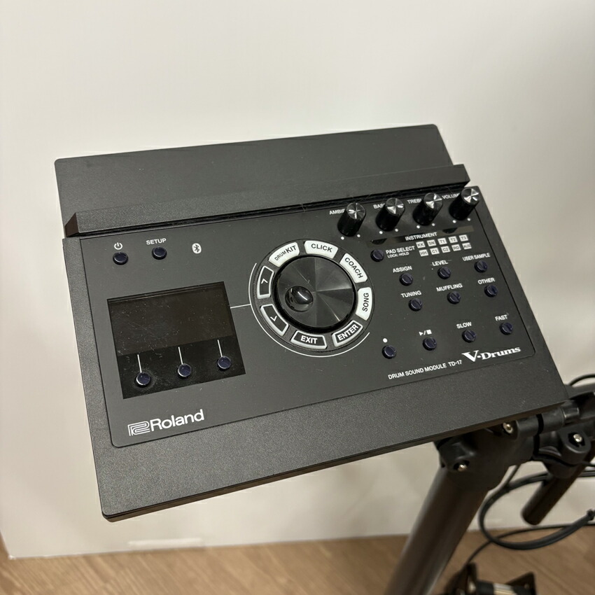 【中古】Roland 電子ドラム TD-17KV ローランド 電子ドラムセットの画像
