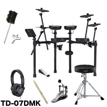 Roland コンパクトな電子ドラム TD-07DMK 3シンバル拡張セットの画像