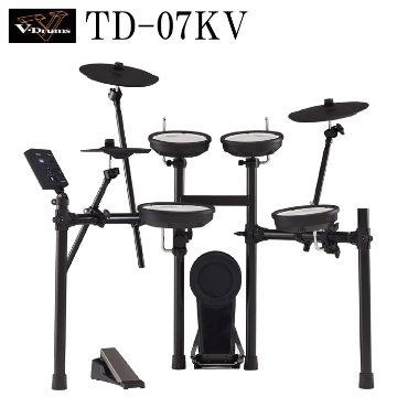 Roland ローランド 電子ドラムセット TD-07KV V-Drums エレドラの画像