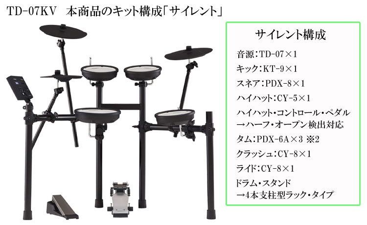 Roland ローランド 電子ドラムセット TD-07KV V-Drums エレドラ 純正アクセサリー 防振マット サイレント 静音の画像