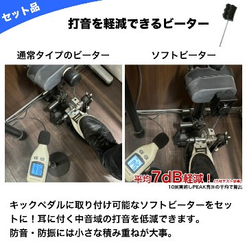 Roland ローランド 電子ドラムセット TD-07KV V-Drums エレドラ 基本アクセサリーセット＆防振マット付きの画像